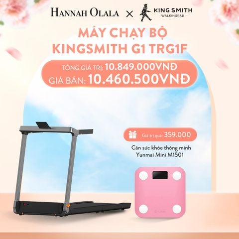  A396_DEAL 2: MÁY CHẠY BỘ KINGSMITH G1 TRG1F 
