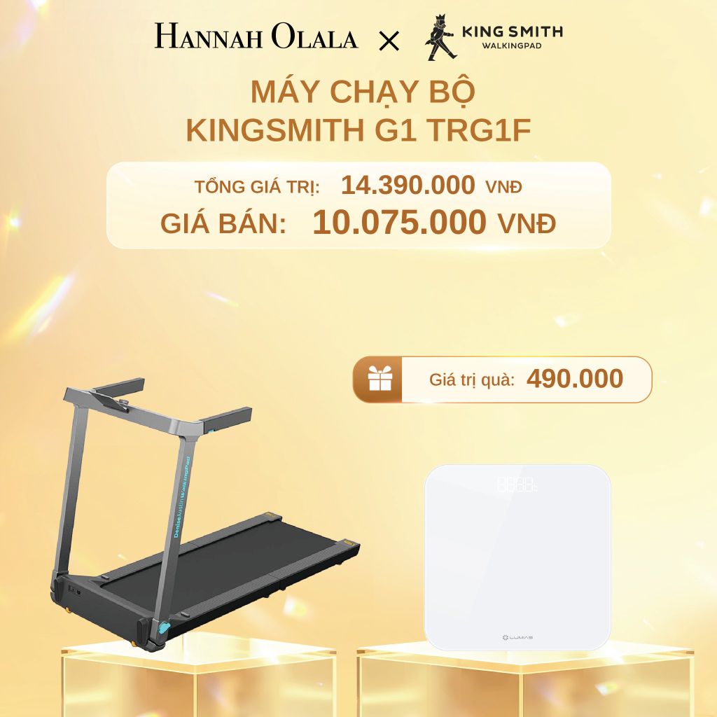  C1473_DEAL 2: MÁY CHẠY BỘ KINGSMITH G1 TRG1F 