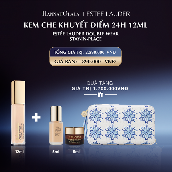  E36_DEAL 9: KEM CHE KHUYẾT ĐIỂM 24H ESTÉE LAUDER DOUBLE WEAR STAY-IN-PLACE 12ML 