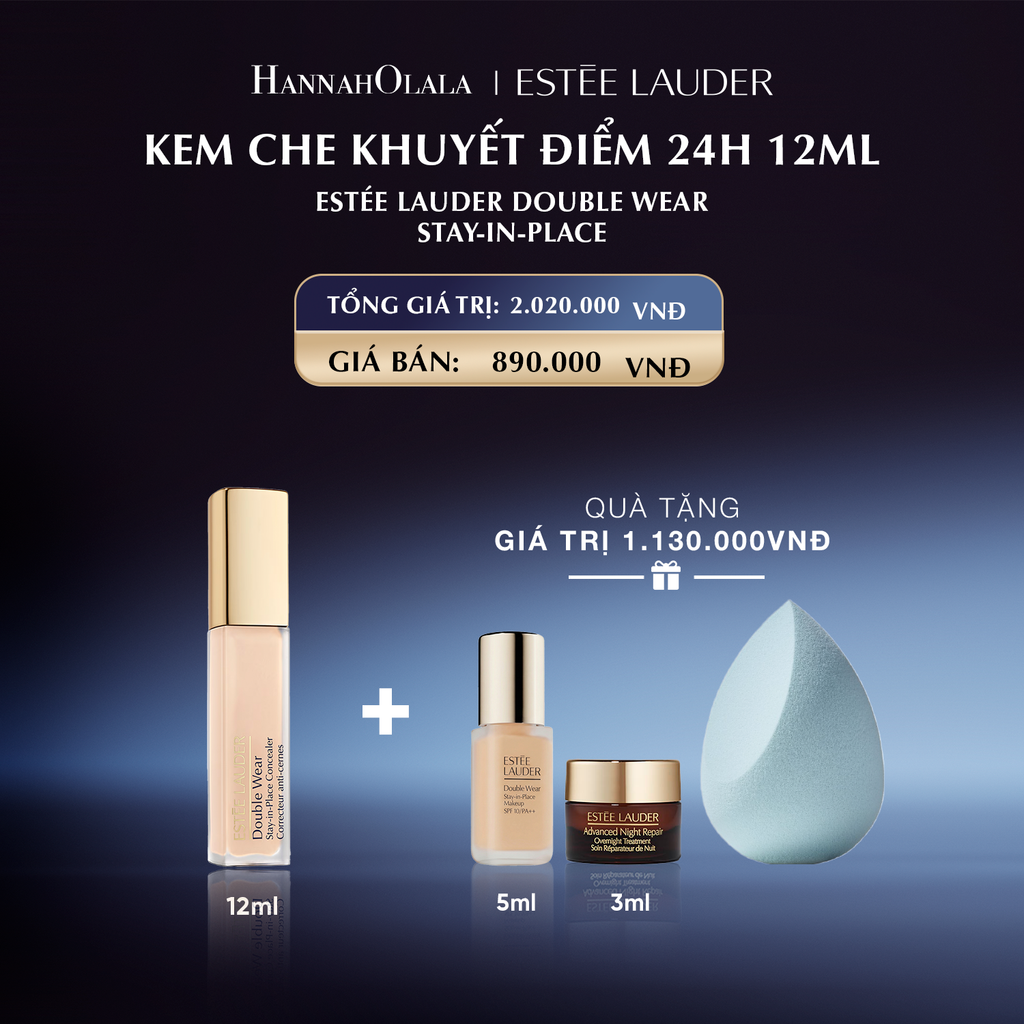  KEM CHE KHUYẾT ĐIỂM 24H ESTÉE LAUDER DOUBLE WEAR STAY-IN-PLACE 12ML_E16 