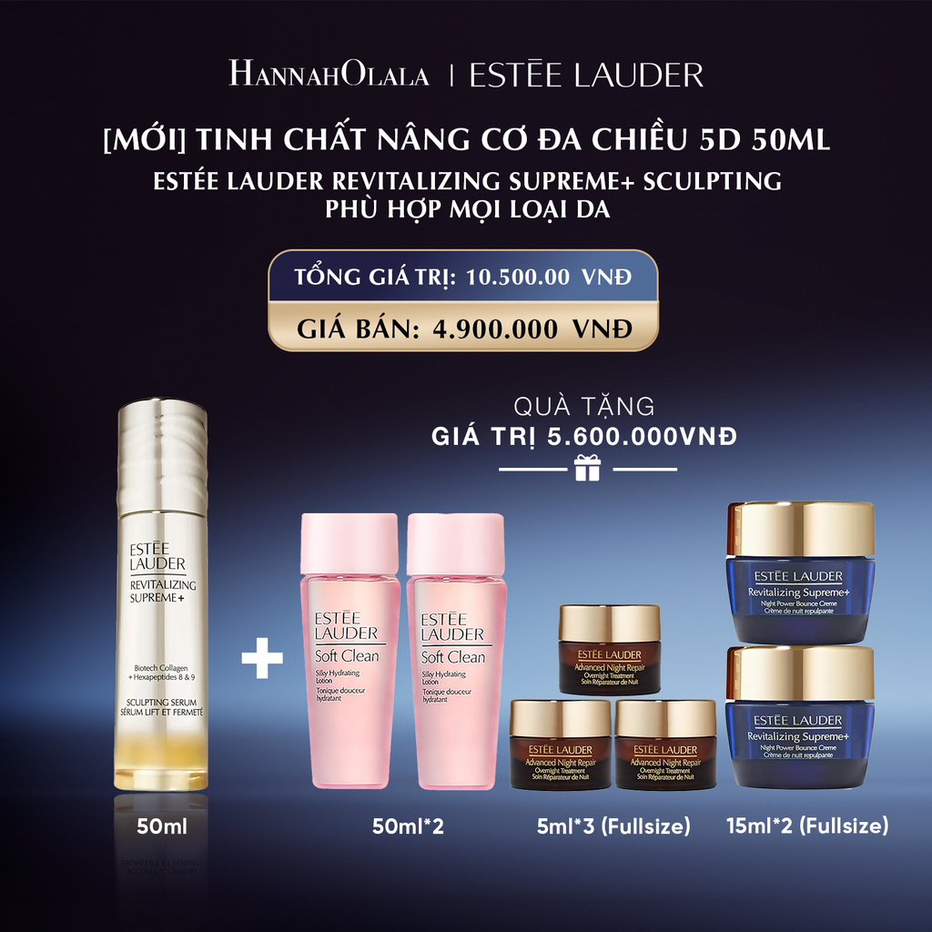  TINH CHẤT NÂNG CƠ ESTÉE LAUDER REVITALIZING SUPREME+ SCULPTING | PHÙ HỢP MỌI LOẠI DA 50ML_E28 