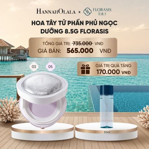  HOA TÂY TỬ PHẤN PHỦ NGỌC DƯỠNG 8.5G FLORASIS_ D27 