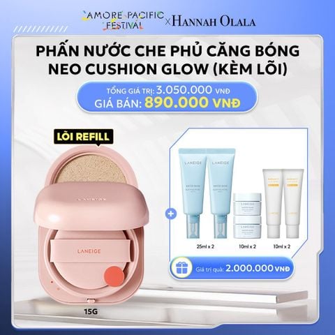  DEAL 9B: PHẤN NƯỚC CHO LỚP NỀN CĂNG BÓNG NEO CUSHION GLOW (KÈM LÕI) CHỌN MÀU 