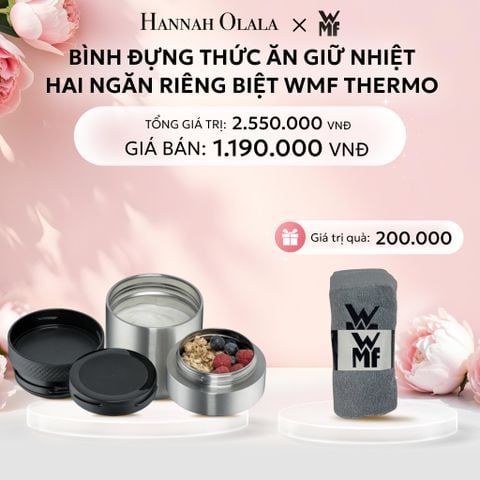  E97: DEAL 16: BÌNH ĐỰNG THỨC ĂN GIỮ NHIỆT HAI NGĂN RIÊNG BIỆT WMF THERMO 