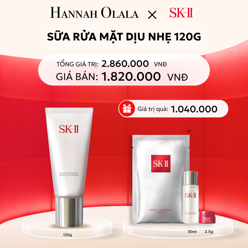  DEAL 7: SỮA RỬA MẶT DỊU NHẸ SK-II 120G 