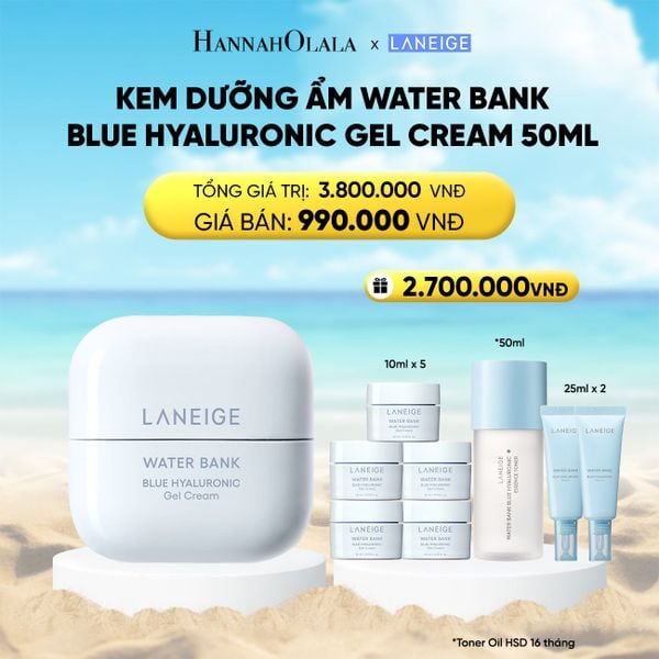  KEM DƯỠNG ẨM WATER BANK BLUE HYALURONIC GEL CREAM 50ML 