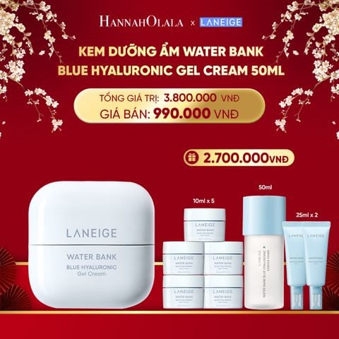  DEAL 6: KEM DƯỠNG ẨM WATER BANK BLUE HYALURONIC GEL CREAM 50ML 