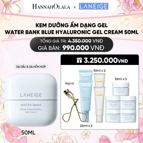  KEM DƯỠNG ẨM WATER BANK BLUE HYALURONIC GEL CREAM 50ML 