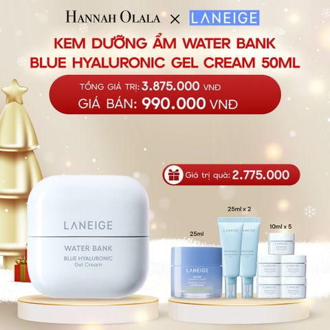  A634_DEAL 6: KEM DƯỠNG ẨM WATER BANK BLUE HYALURONIC GEL CREAM 50ML 