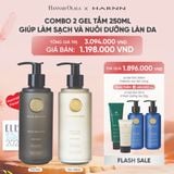  [FLASH DEAL 1] COMBO 2 GEL TẮM HARNN GIÚP LÀM SẠCH VÀ NUÔI DƯỠNG LÀN DA 250ML - BODY WASH 