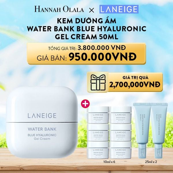  D13_DEAL 6: MUA 1 KEM DƯỠNG ẨM WATER BANK BLUE HYALURONIC GEL CREAM 50ML 
