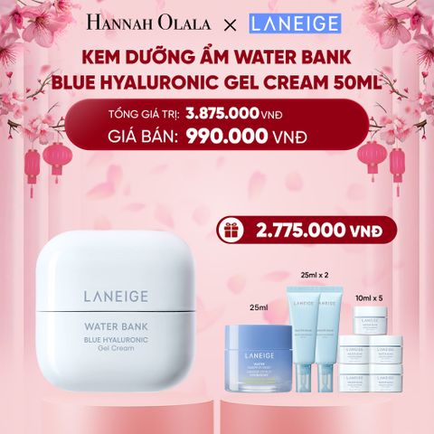  DEAL 6: KEM DƯỠNG ẨM WATER BANK BLUE HYALURONIC GEL CREAM 50ML 