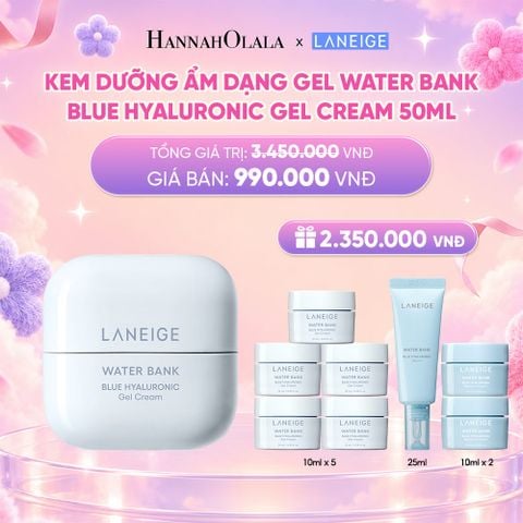  DEAL 9: KEM DƯỠNG ẨM WATER BANK BLUE HYALURONIC GEL CREAM 50ML 