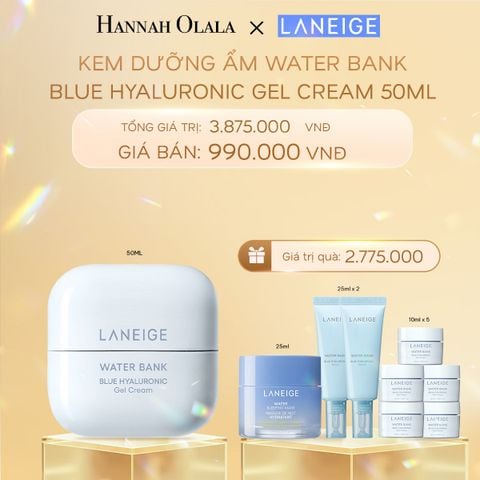  DEAL 6: KEM DƯỠNG ẨM WATER BANK BLUE HYALURONIC GEL CREAM 50ML 