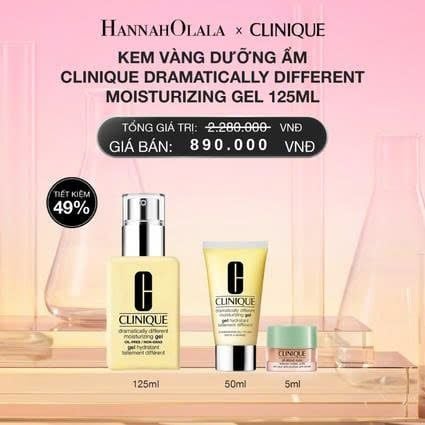  KEM VÀNG DƯỠNG ẨM CLINIQUE DRAMATICALLY DIFFERENT MOISTURIZING GEL 125ML - DEAL 1 - E1 