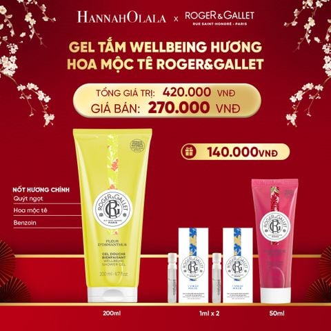  DEAL 1: GEL TẮM 200ML ROGER&GALLET 