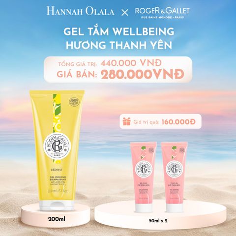  C8_DEAL 2: GEL TẮM 200ML ROGER&GALLET 