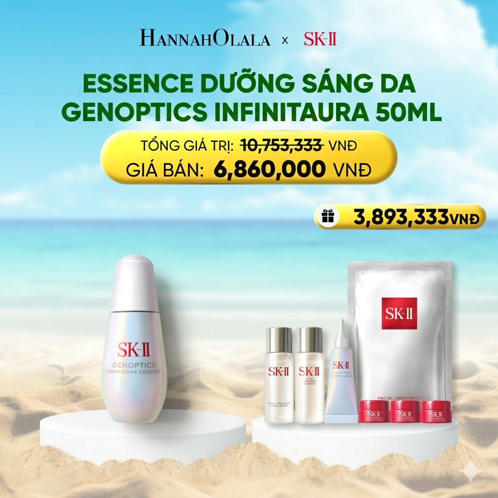  DEAL 4: ESSENCE DƯỠNG SÁNG DA GENOPTICS INFINITAURA 50ML 