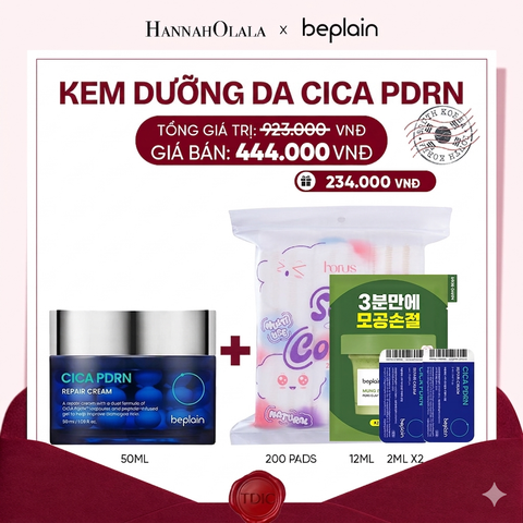  BEPLAIN KEM DƯỠNG DA CICA PDRN REPAIR CREAM 50ML_M27 