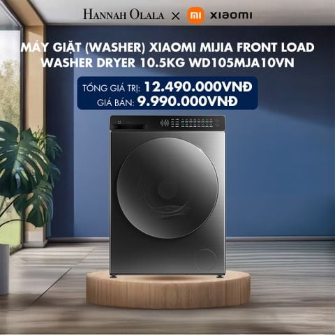  MÁY GIẶT (WASHER) XIAOMI MIJIA FRONT LOAD WASHER DRYER 10.5KG WD105MJA10VN - DEAL 6 