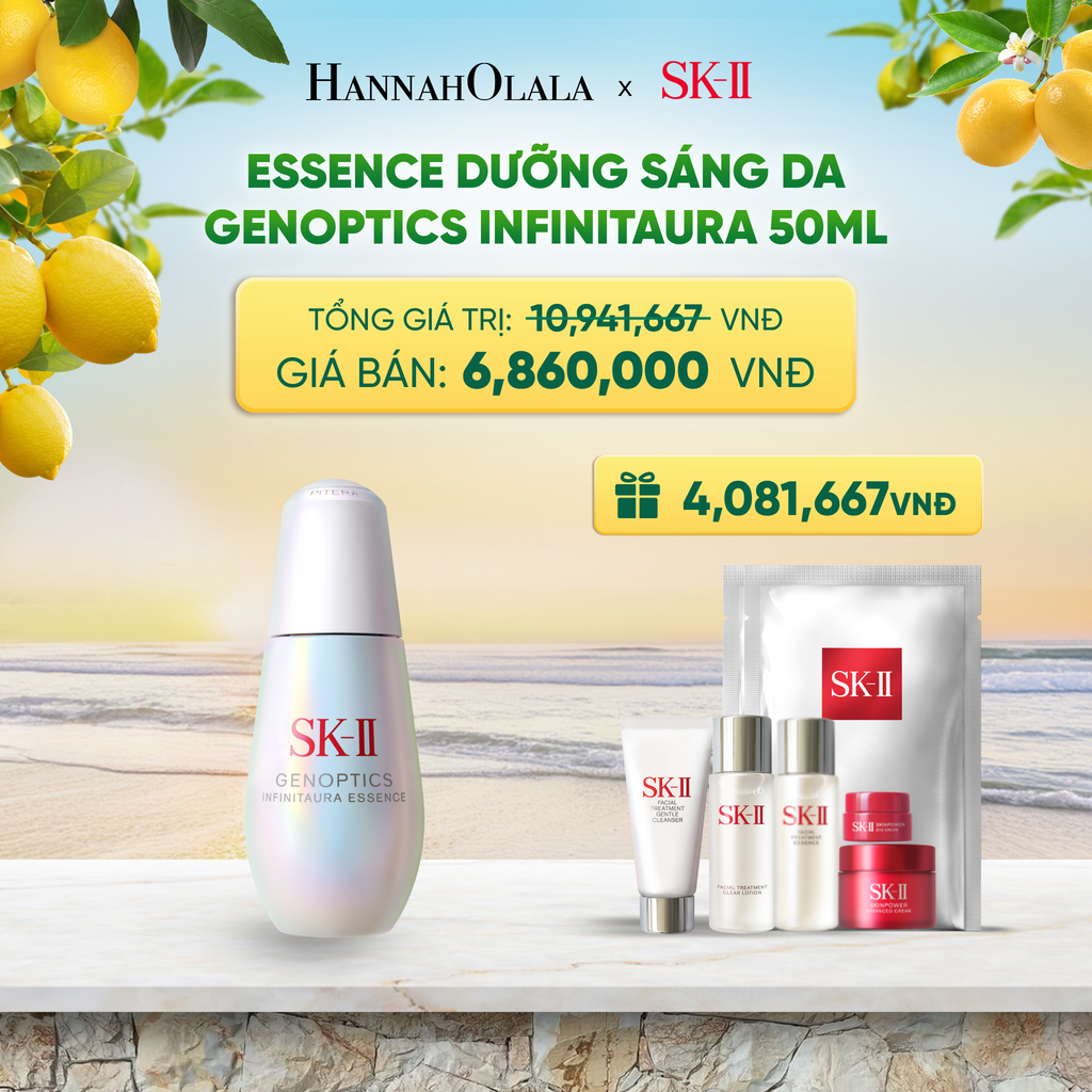  ESSENCE DƯỠNG SÁNG DA GENOPTICS INFINITAURA 50ML 