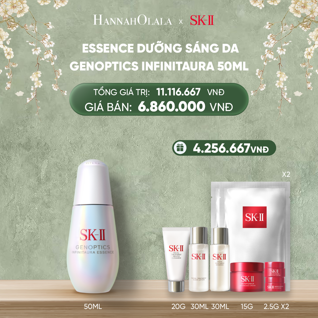  DEAL 1: ESSENCE DƯỠNG SÁNG DA GENOPTICS INFINITAURA 50ML 