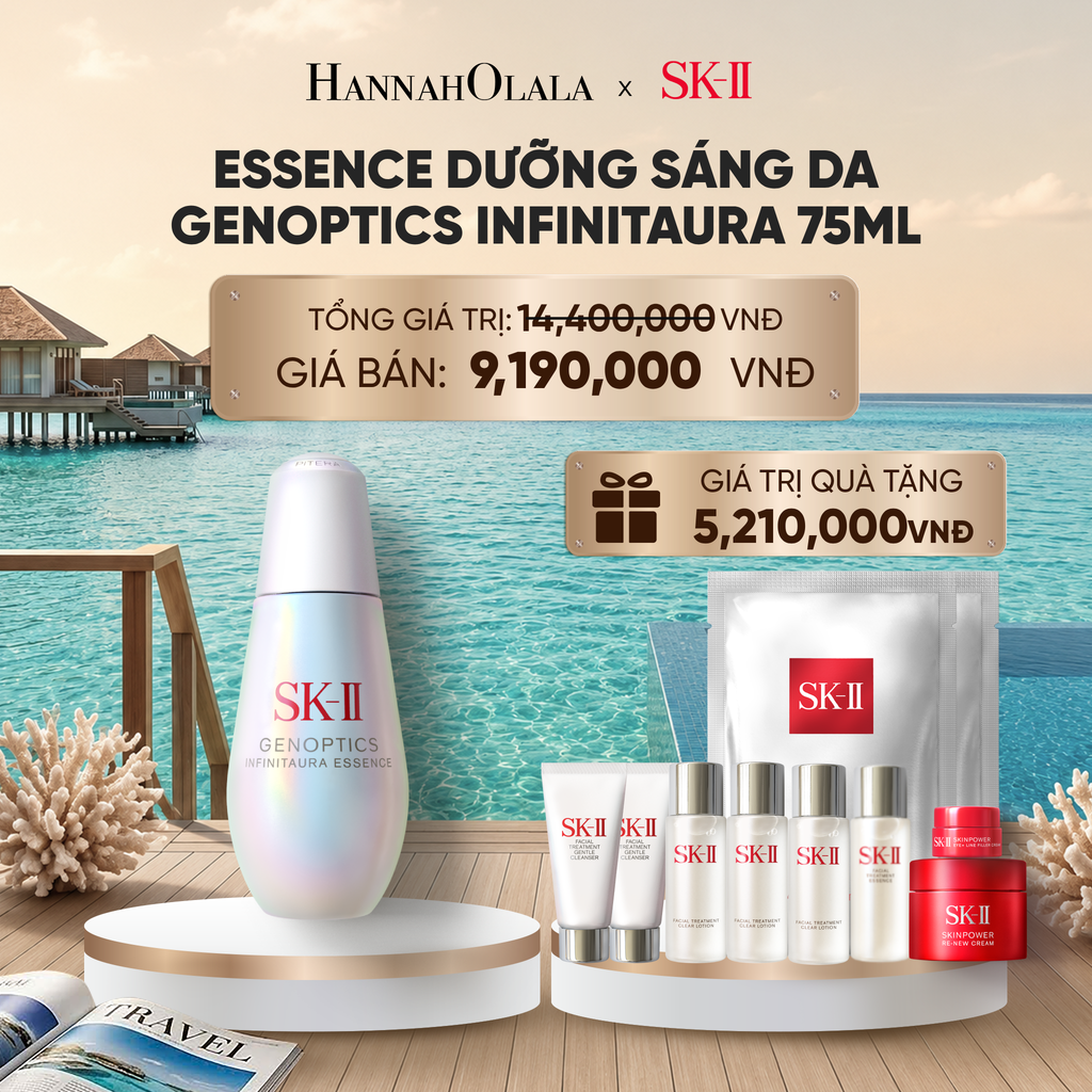  ESSENCE DƯỠNG SÁNG DA GENOPTICS INFINITAURA 75ML 