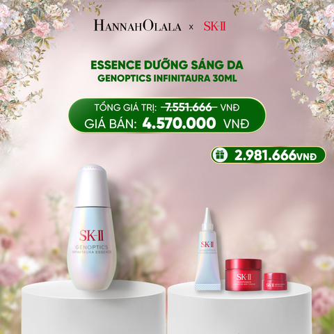  DEAL 1: ESSENCE DƯỠNG SÁNG DA GENOPTICS INFINITAURA 30ML 