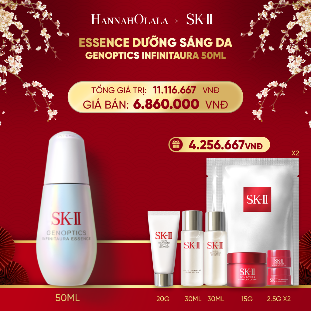  DEAL 2: ESSENCE DƯỠNG SÁNG DA GENOPTICS INFINITAURA 50ML 