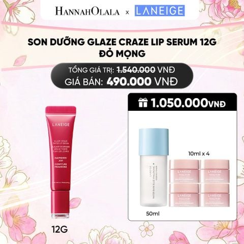  SON DƯỠNG CÓ MÀU LANEIGE LIP CRAZE SERUM 12G 