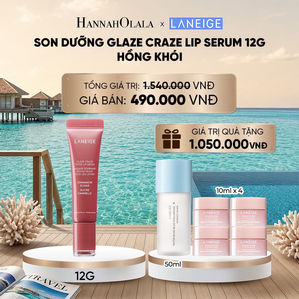  SON DƯỠNG CÓ MÀU LANEIGE LIP CRAZE SERUM 12G_ D1474 