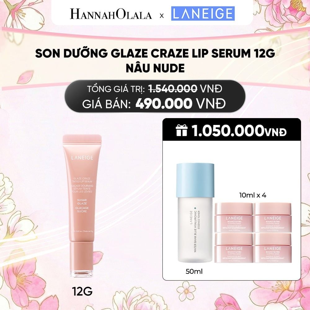  SON DƯỠNG CÓ MÀU LANEIGE LIP CRAZE SERUM 12G 