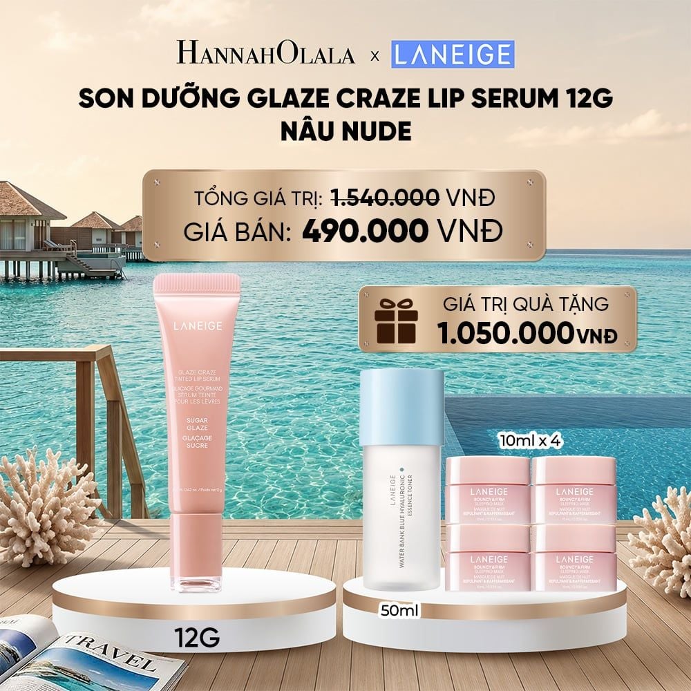  SON DƯỠNG CÓ MÀU LANEIGE LIP CRAZE SERUM 12G_ D1474 