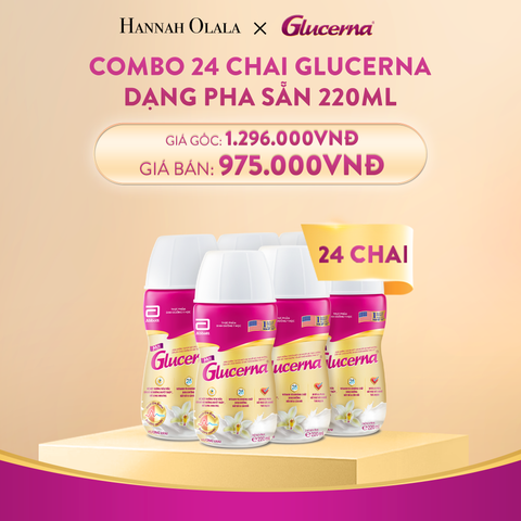  E85_DEAL 4: 1 THÙNG GLUCERNA 24 CHAI 