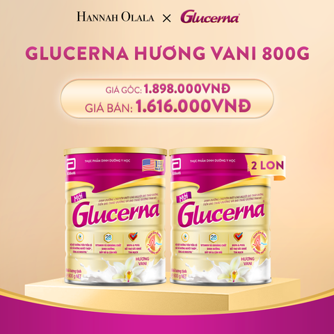  E83_DEAL 2: 2 LON GLCUERNA DẠNG BỘT HƯƠNG VANI 800G 