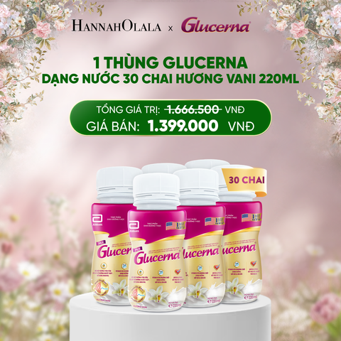  DEAL 4: 1 THÙNG GLUCERNA 30 CHAI 