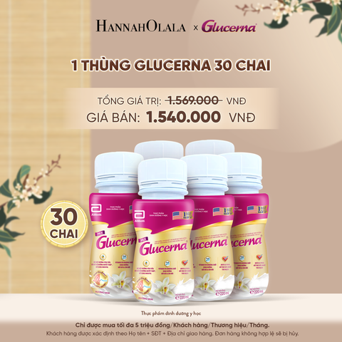  1 THÙNG GLUCERNA 30 CHAI DEAL 4: - A763 