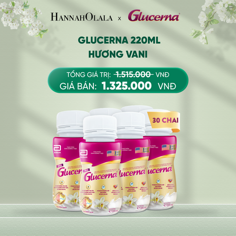  DEAL 5: 1 THÙNG GLUCERNA 30 CHAI 