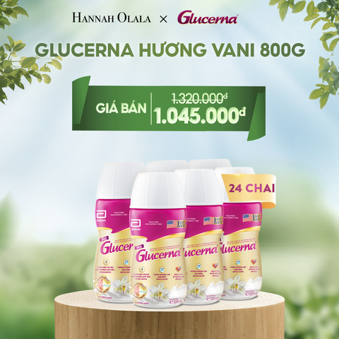  DEAL 4: 1 THÙNG GLUCERNA 24 CHAI 