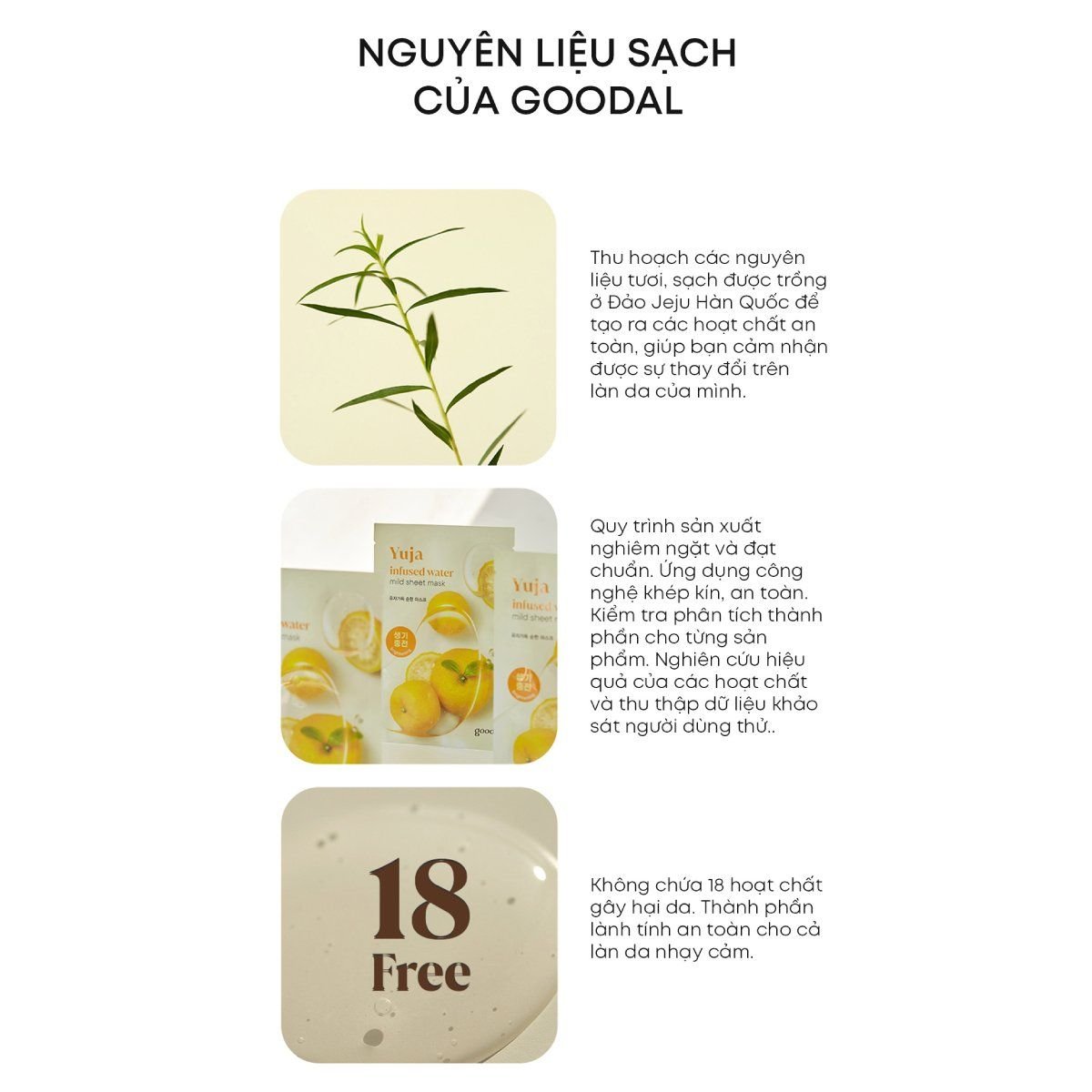  C97_DEAL 1: COMBO 25 MẶT NẠ DƯỠNG ẨM, LÀM SÁNG DA GOODAL 20G 