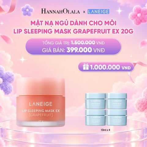  DEAL 4: MẶT NẠ NGỦ DÀNH CHO MÔI LANEIGE LIP SLEEPING MASK 20G (CHỌN MÙI HƯƠNG)_ A59 