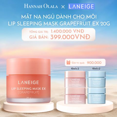  C92_DEAL 2: MẶT NẠ NGỦ DÀNH CHO MÔI LANEIGE LIP SLEEPING MASK 20G (CHỌN MÙI HƯƠNG) 