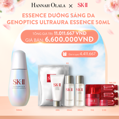  A744_DEAL 2: ESSENCE DƯỠNG SÁNG DA GENOPTICS ULTRAURA ESSENCE 50ML 