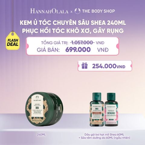  KEM Ủ CHUYÊN SÂU CHO TÓC KHÔ & DỄ GÃY RỤNG SHEA INTENSE REPAIR HAIR MASK 240ML - H054 