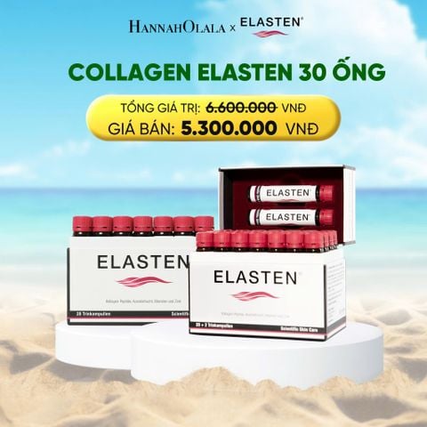  A3003_DEAL 4: 2 HỘP 30 ỐNG COLLAGEN ELASTEN HỘP 30 ỐNG X 25ML 