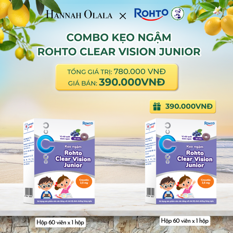  MUA 01 TẶNG 01 HỘP KẸO NGẬM ROHTO CLEAR VISION JUNIOR - A264 