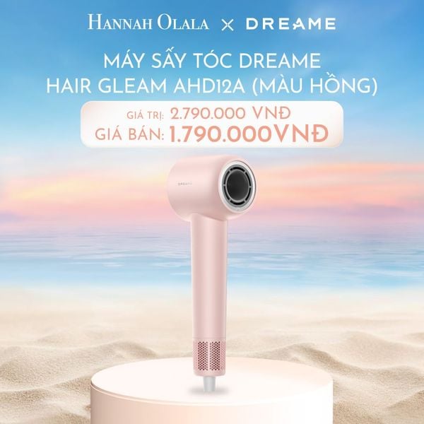  C425_DEAL 3: MÁY SẤY TÓC DREAME HAIR GLEAM AHD12A - BẢN QUỐC TẾ - BẢO HÀNH 24 THÁNG 