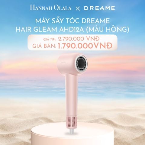  C425_DEAL 3: MÁY SẤY TÓC DREAME HAIR GLEAM AHD12A - BẢN QUỐC TẾ - BẢO HÀNH 24 THÁNG 