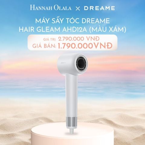  C425_DEAL 3: MÁY SẤY TÓC DREAME HAIR GLEAM AHD12A - BẢN QUỐC TẾ - BẢO HÀNH 24 THÁNG 