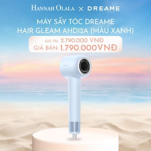  C425_DEAL 3: MÁY SẤY TÓC DREAME HAIR GLEAM AHD12A - BẢN QUỐC TẾ - BẢO HÀNH 24 THÁNG 
